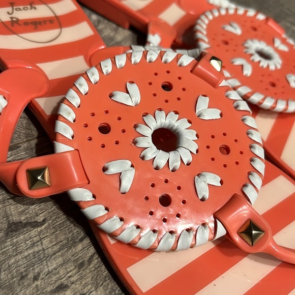 Jack Rogers Georgica Jelly Sandals - Size 9 - Picture 3 of 6